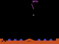 Missile Command sur Atari 2600